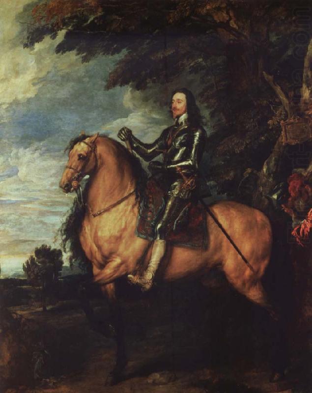 Portrat Karls I. Konig of England, Anthony Van Dyck